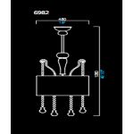 Потолочный светильник Barovier&amp;Toso 6982, фото 1