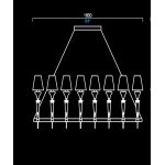 Подвесной светильник Barovier&amp;Toso 7036, фото 1