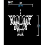 Подвесной светильник Barovier&amp;Toso 5310/7, фото 1