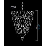 Подвесной светильник Barovier&amp;Toso 5396, фото 1