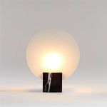 Настольная лампа Crate and Barrel Luz Disc Table Lamp, фото 1