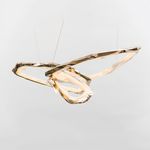 Подвесной светильник Markus Haase Bronze and Onyx Circlet Chandelier III, фото 1