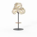 Напольный светильник Green Furniture Concept Leaf Lamp Metal Tree M w Table, фото 1