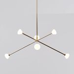 Подвесной светильник Roll &amp; Hill Nova Chandelier - 6 Lights, фото 1