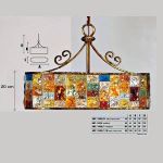 Подвесной светильник  Longobard TOKYO 1003 amber 4F, фото 1