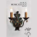 Настенный светильник  Longobard GRANADA 7176/A 2F, фото 1