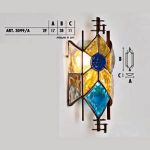 Настенный светильник  Longobard DALY 3099/A 2F, фото 1