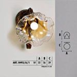 Настенный светильник  Longobard VALENCIA 0493/A/1 1F, фото 1