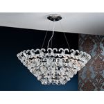 Подвесной светильник Schuller CALIMA 12Л.ХРОМ/СТ, фото 1