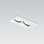 Встраиваемый в потолок светильник Xal Mito Frame 100 2 lamps, фото 1