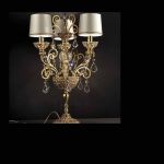 Настольная лампа Masiero Luxury Imperial Gold/ Silver TL3, фото 1