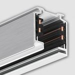 Шинопровод осветительный Artemide Architectural 3-Circuit Tracks for Surface Mounting, фото 1