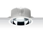 Встраиваемый в потолок светильник iGuzzini Reflex C.o.B. adjustable round N026, фото 1