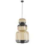 Подвесной светильник Forestier Suspension Bamboo Light 3 Lights, фото 1