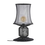 Настольный светильник Forestier Lampe Knitted Noir, фото 1