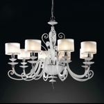 Люстра Avivo Lighting ALICANTE WHITE SHADE L8, фото 1