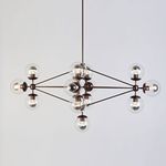 Подвесной светильник Roll &amp;amp; Hill Modo Chandelier - Diamond, 13 Globes, фото 1