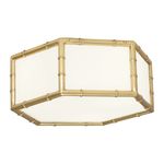 Потолочный светильник Jonathan Adler Meurice Hexagonal Flush Mount, фото 1