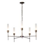 Люстра Hubbardton Forge Vela 5 Arm Chandelier, фото 1