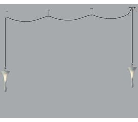 Подвесной светильник Lamp International Goccia 2034/D2, фото 1