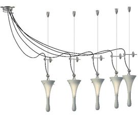 Подвесной светильник Lamp International Goccia 2034/F5, фото 1