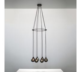 Подвесной светильник SkLO drape circle 8 chandelier, фото 1