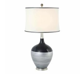 Настольная лампа Theodore Alexander Silvered Shimmer Table Lamp, фото 1