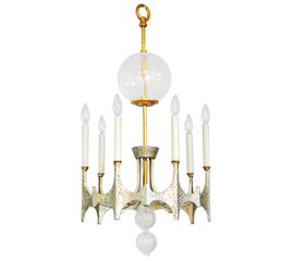 Люстра Louise Gaskill BRUTALIST WITH CLEAR GLASS, фото 1