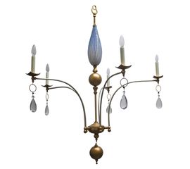 Люстра Louise Gaskill Grace with blue glass, фото 1