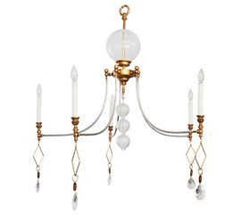 Люстра Louise Gaskill Lia with Clear Glass, фото 1