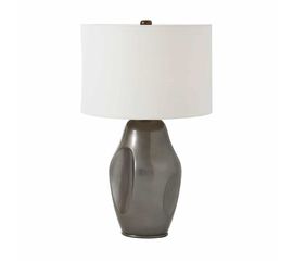 Настольная лампа Theodore Alexander Graphite Dimple Lamp, фото 1