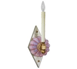 Бра Louise Gaskill Pink Murano Glass Sconce, фото 1