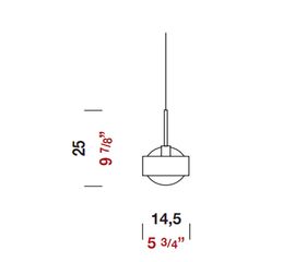 Потолочный светильник Panzeri M 1137.16 - S, фото 1