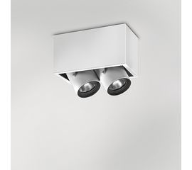 Потолочный светодиодный светильник Quattrobi KOR PLAFONE double, фото 1