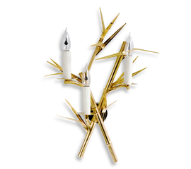 Настенный светильник Charles BAMBOUS CROISES, фото 1