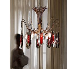 Люстра Stillux Stone 2801/10-P, фото 1