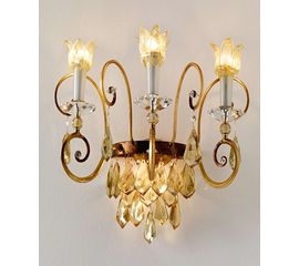 Настенный светильник Stillux Lumen 2605/AG-OA, фото 1