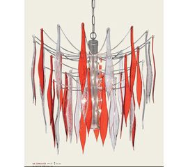 Люстра Stillux GLASSIS 1290/16 CR, фото 1