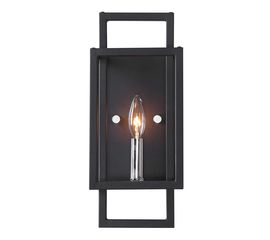 Настенный светильник UTTERMOST Quadrangle, 1 Lt Sconce, фото 1