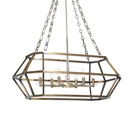 Люстра UTTERMOST Configuration, 6 Lt Oval Chandelier, фото 1
