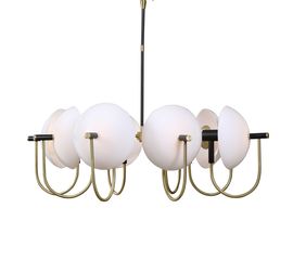 Люстра UTTERMOST Ear Muff, 8 Lt Chandelier, фото 1