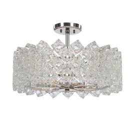 Люстра UTTERMOST On the Rocks, 6 Lt Semi Flush, фото 1