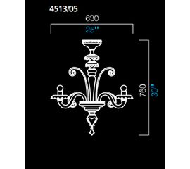 Люстра Barovier&amp;Toso 4513/05, фото 1