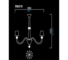 Люстра Barovier&amp;Toso 5562/10, фото 1