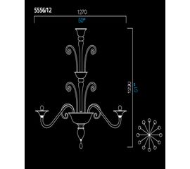 Люстра Barovier&amp;Toso 5556/12, фото 1