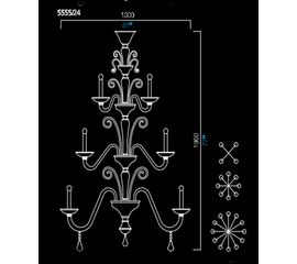 Люстра Barovier&amp;Toso 5555/24, фото 1