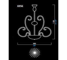 Люстра Barovier&amp;Toso 6956, фото 1