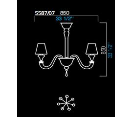 Люстра Barovier&amp;Toso 5587/07, фото 1