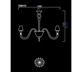 Люстра Barovier&amp;Toso 5587/15, фото 1