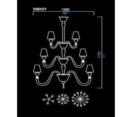 Люстра Barovier&amp;Toso 5587/27, фото 1